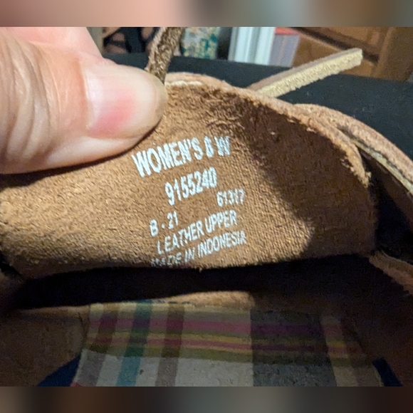 Leather Sperry Boat Shoe, Women's 8W - Picture 3 of 3